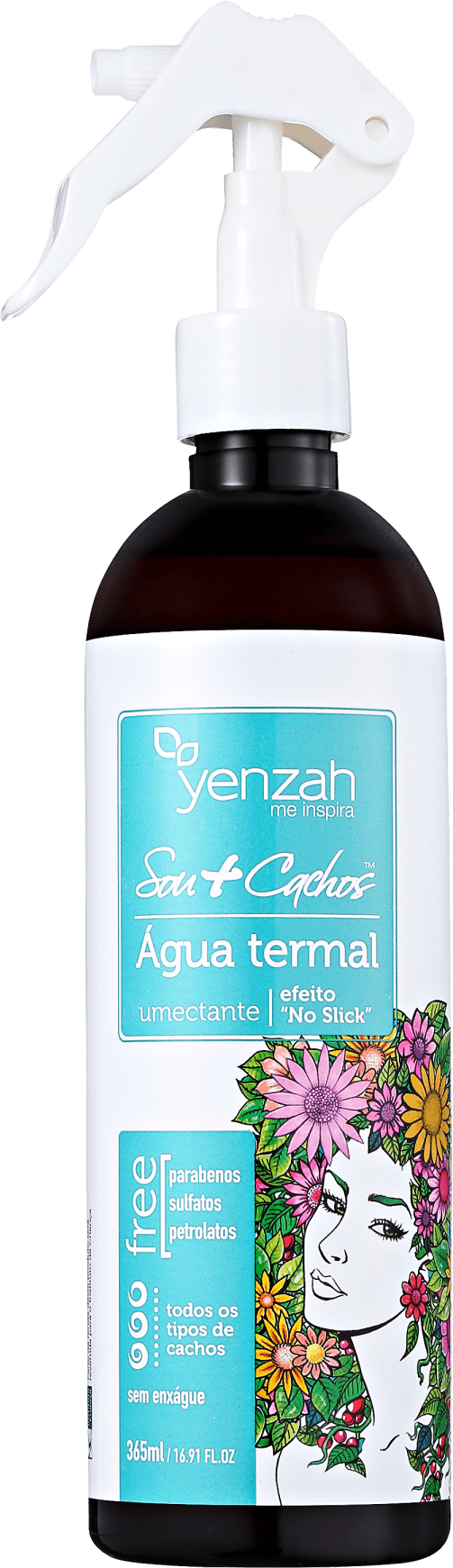 Yenzah Sou+Cachos Água Termal - Leave-in 365ml