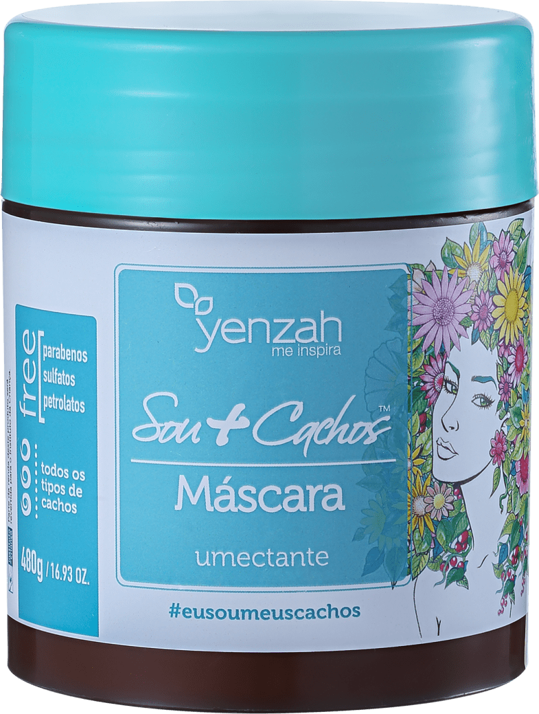 Yenzah Sou+Cachos Umectante - Máscara de Nutrição 480g