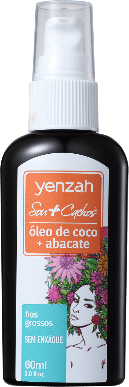 Yenzah Sou+Cachos Óleo de Coco + Abacate - Óleo Capilar 60ml