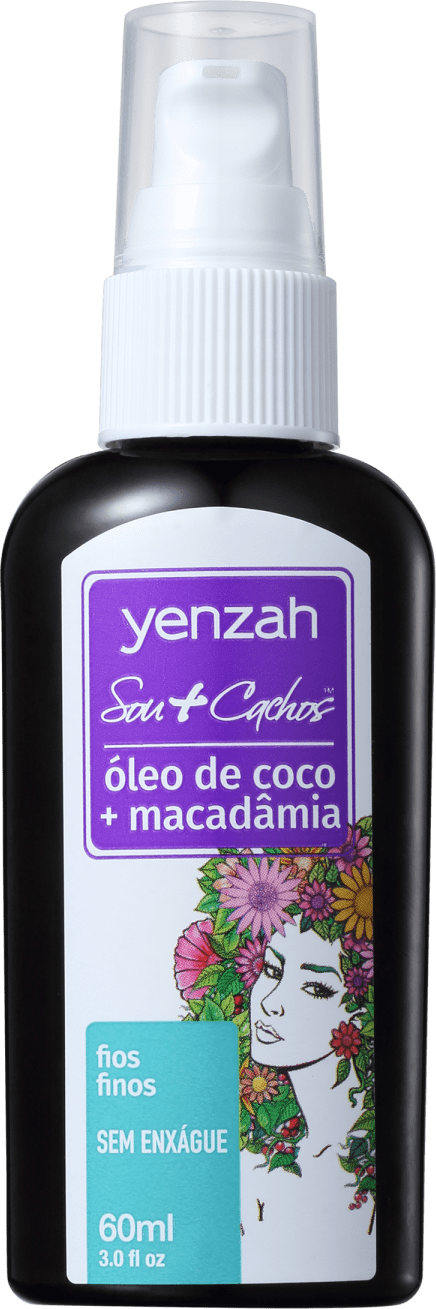 Yenzah Sou+Cachos Óleo de Coco + Macadâmia - Óleo Capilar 60ml