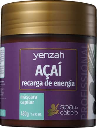 Yenzah SPA dos Cabelos Açaí - Máscara Capilar 480g