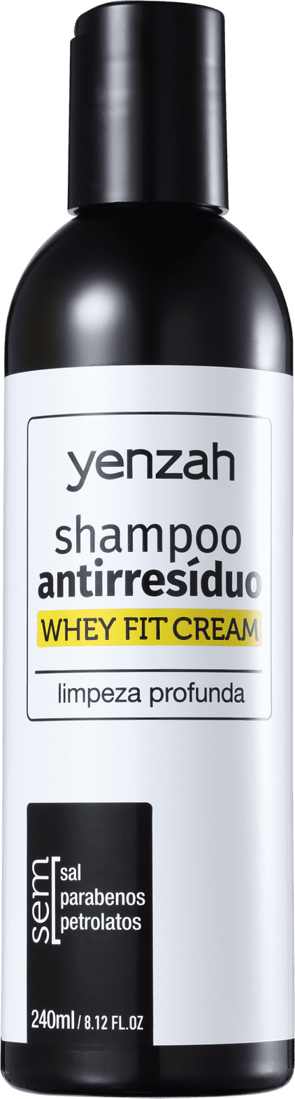 Yenzah Power Whey Whey Fit Cream - Shampoo Antirresíduo 240ml