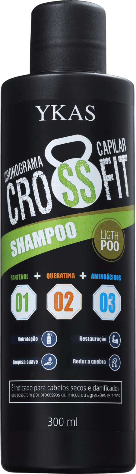 YKAS Crossfit Cronograma Capilar - Shampoo 300ml