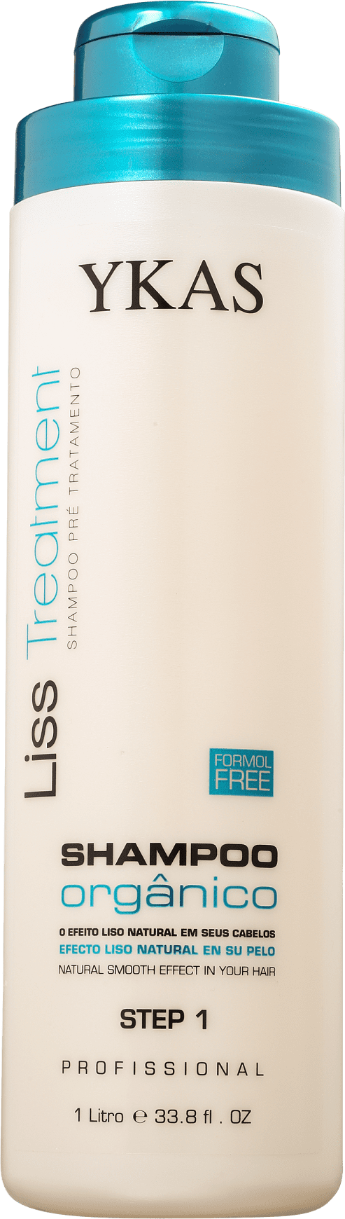 YKAS Liss Treatment Orgânico Step 1 - Shampoo Pré-Tratamento 1000ml