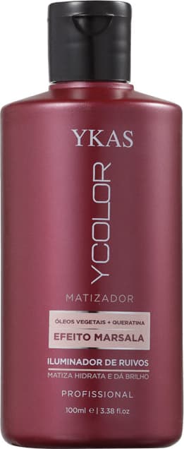 YKAS Ycolor Efeito Marsala - Máscara Matizadora 100ml