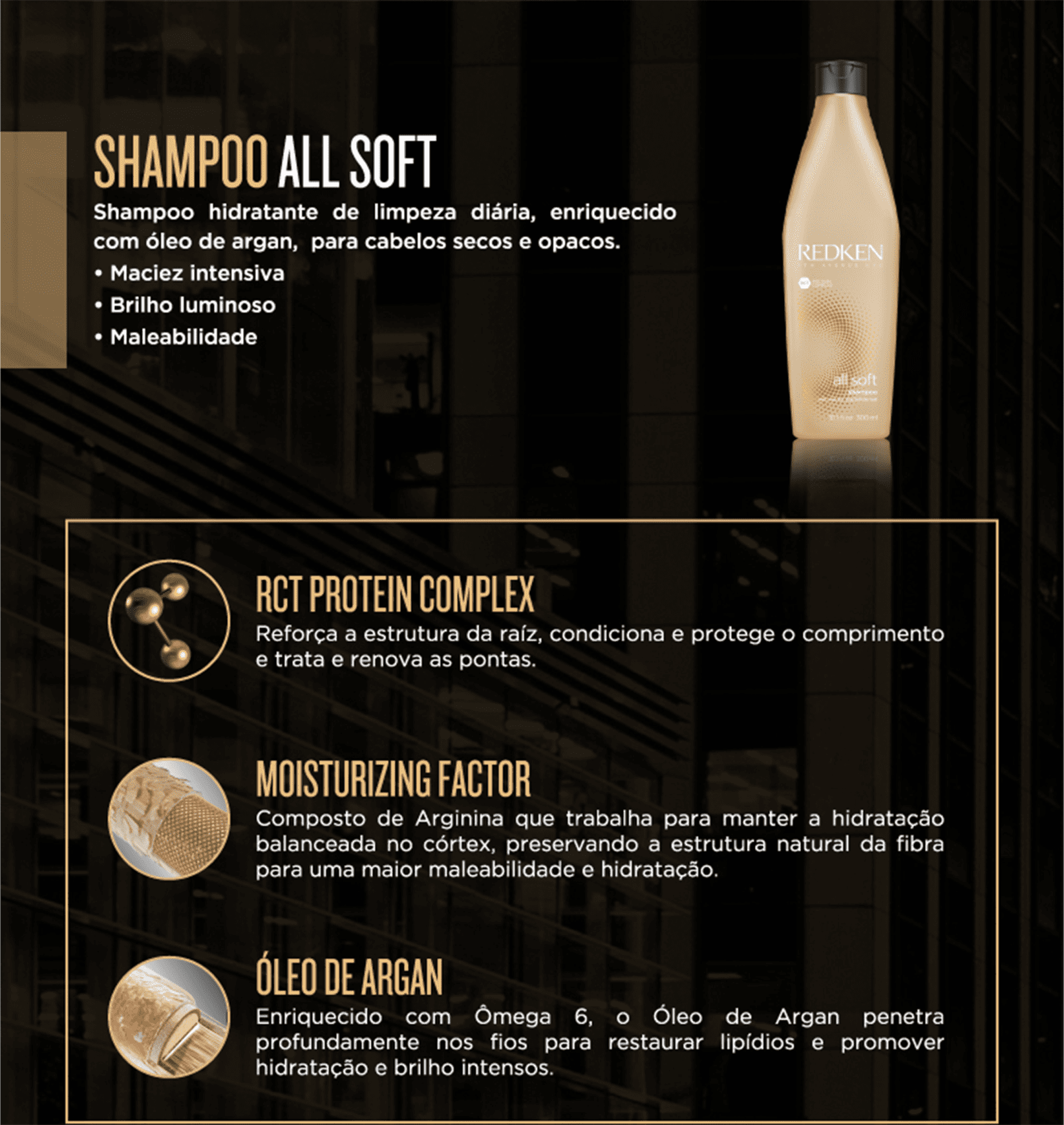 Redken All Soft - Condicionador 1000ml