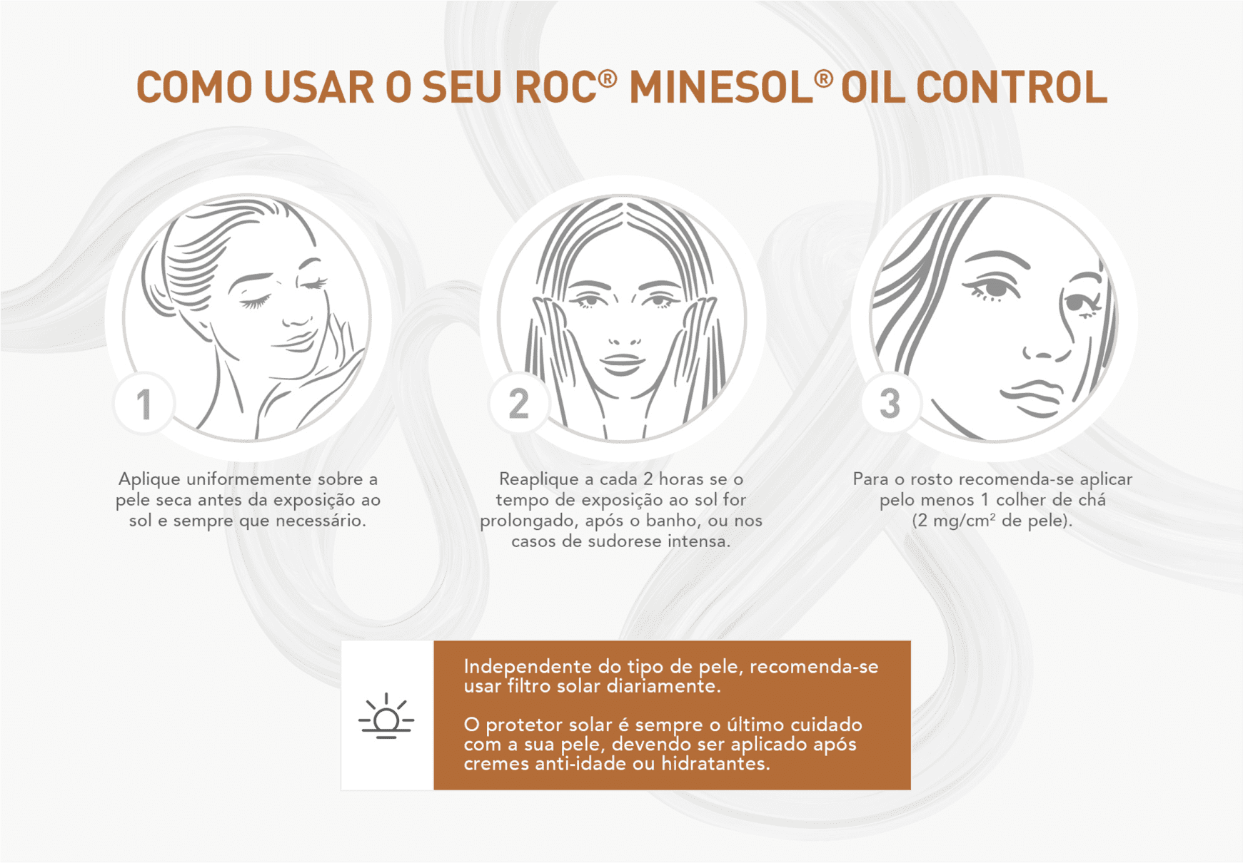 RoC Minesol Oil Control FPS 30 - Protetor Solar Facial 50g