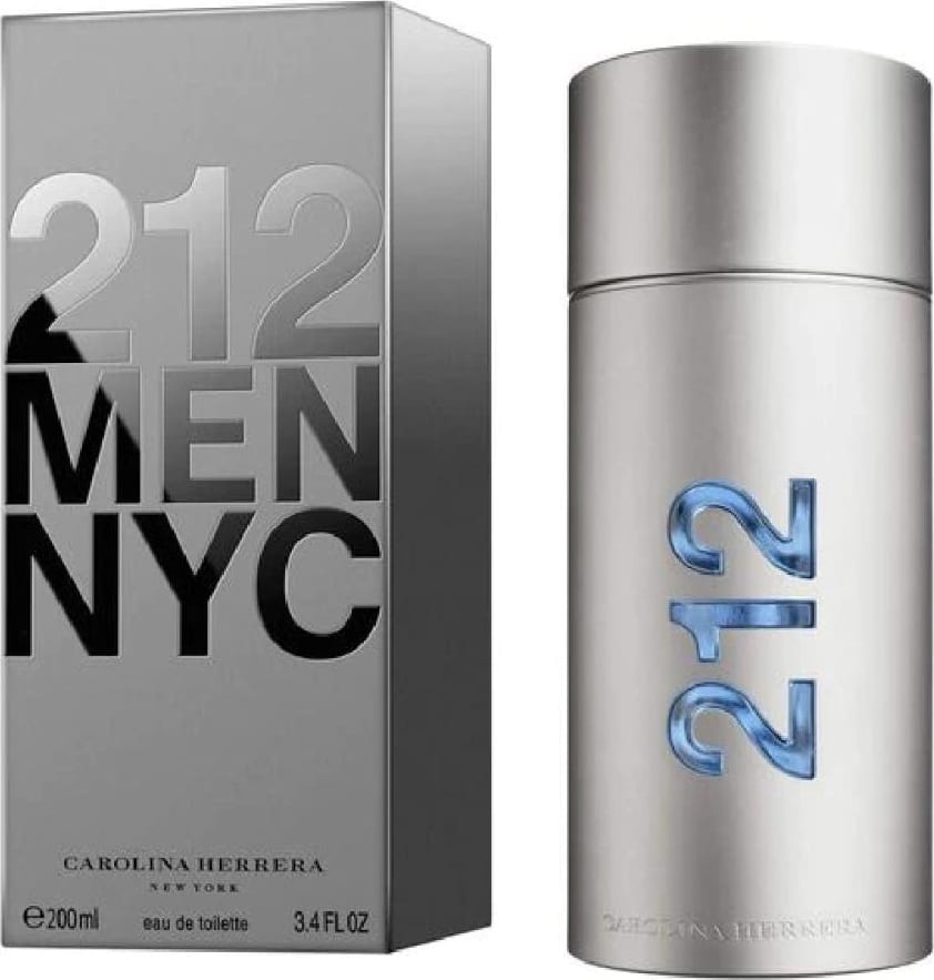 212 Men NYC Carolina Herrera Masculino EDT 200ml | Beleza na Web