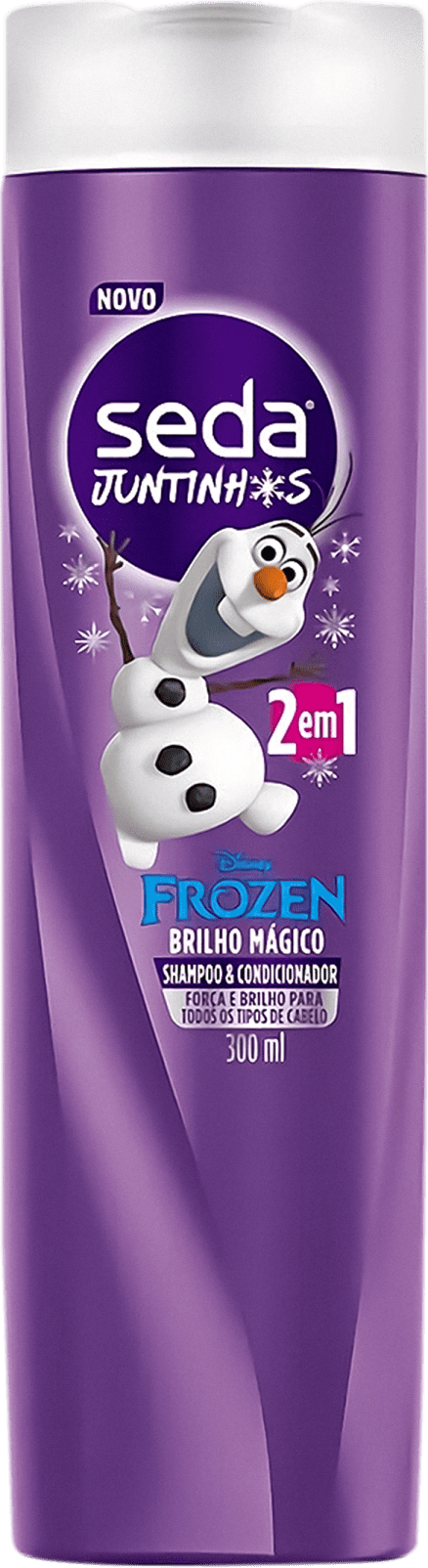 Shampoo Infantil Seda Juntinhos Todo Tipo De Cabelo Frozen 300ml