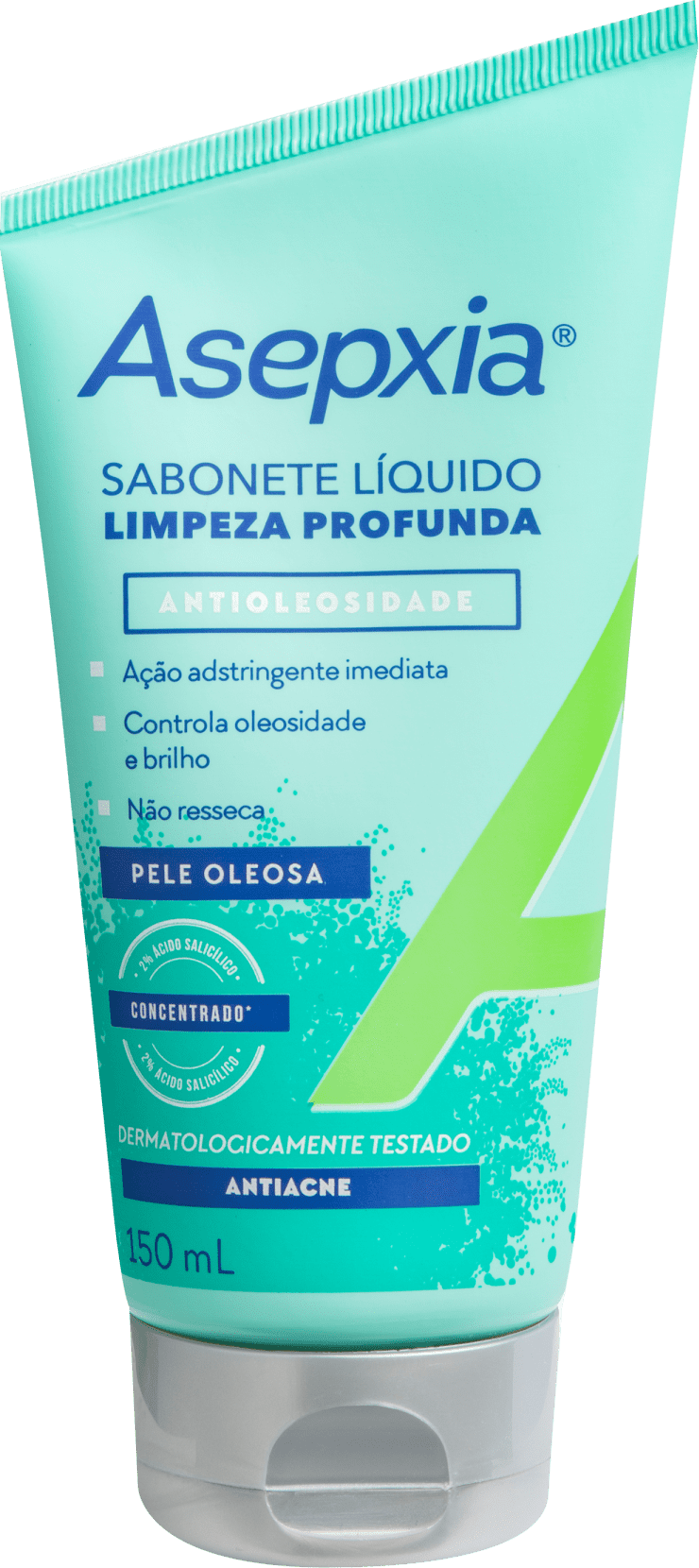 Sabonete Líquido Facial Asepxia Limpeza Profunda | Beleza na Web