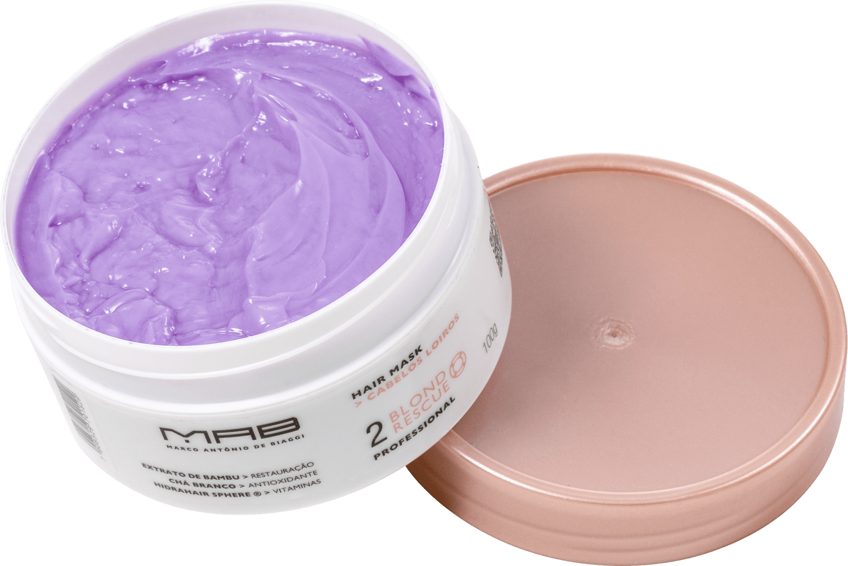 Máscara MAB Marco Antônio de Biaggi Blond Rescue Beleza na Web