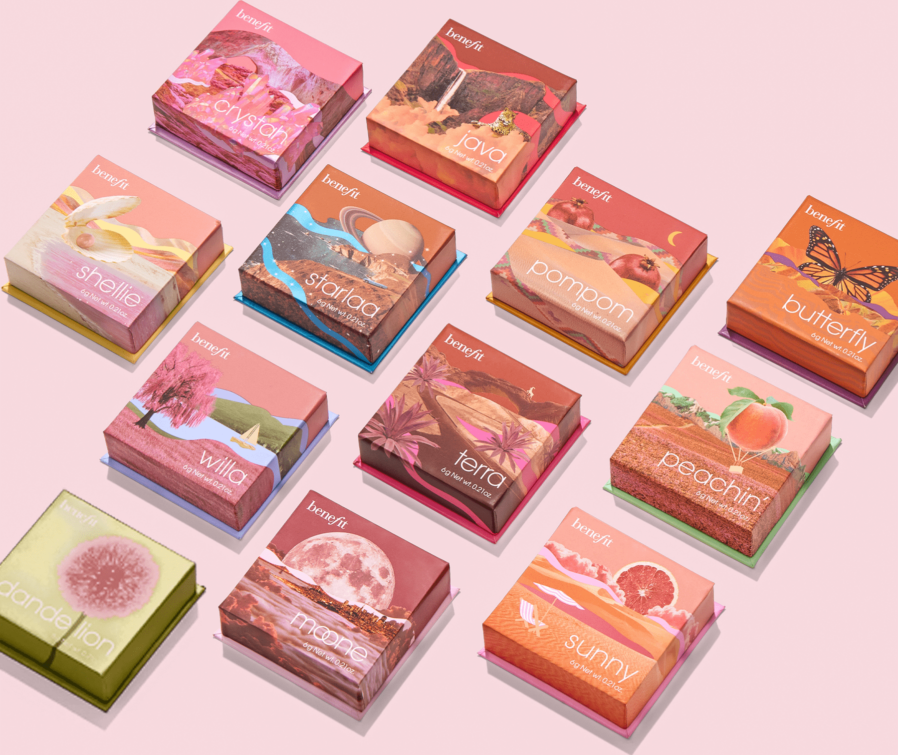 Blush Benefit Cosmetics Mini Beleza na 