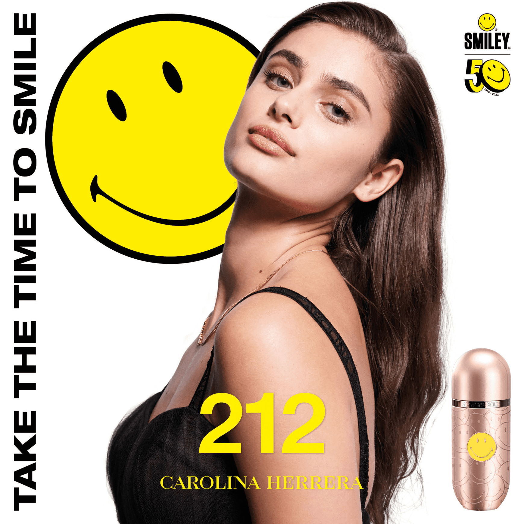 Perfume 212 VIP Rosé Smiley Carolina Herrera | Beleza na Web