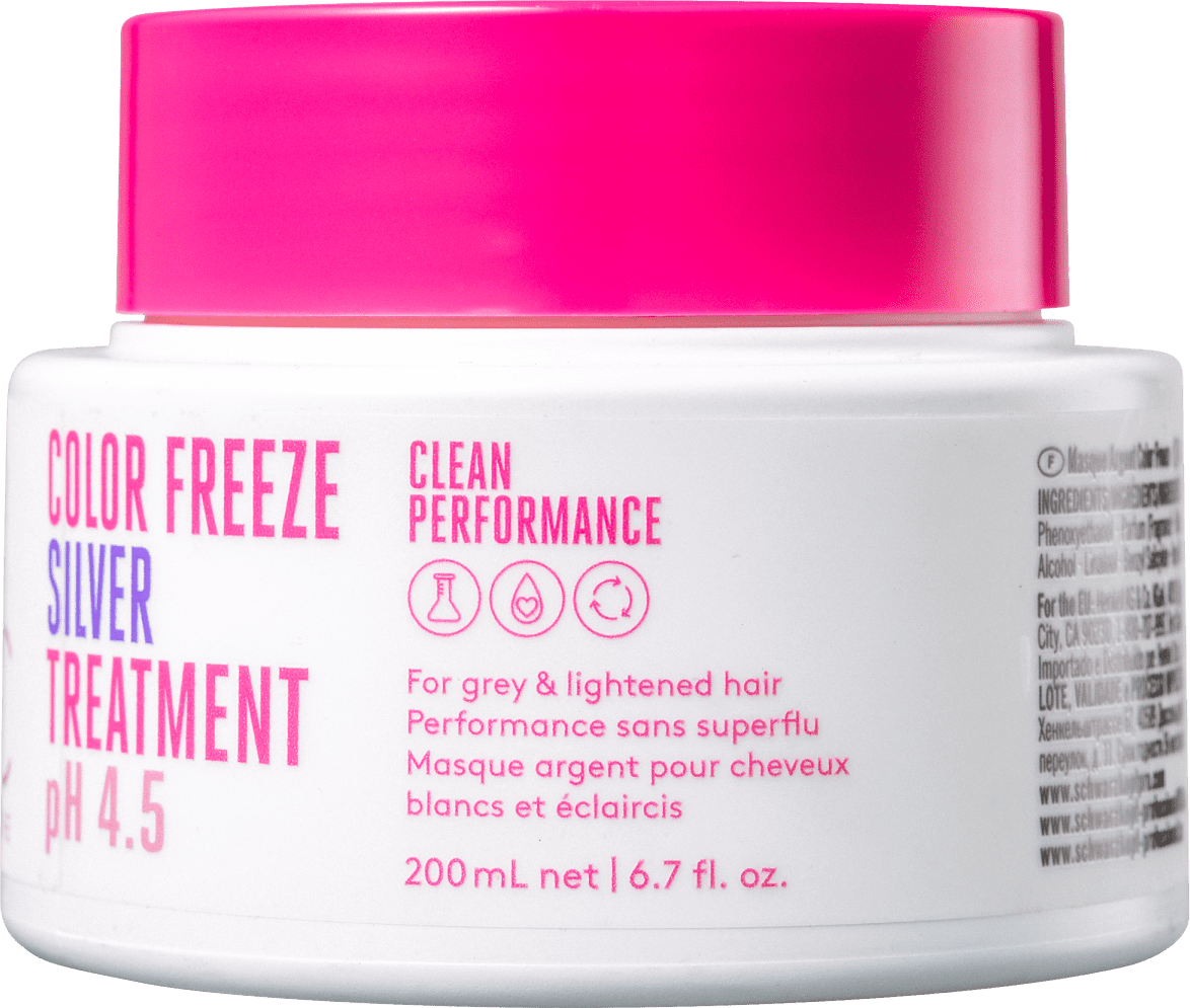 Máscara Schwarzkopf BC Clean Color Freeze Silver | Beleza Na Web PRO Pro