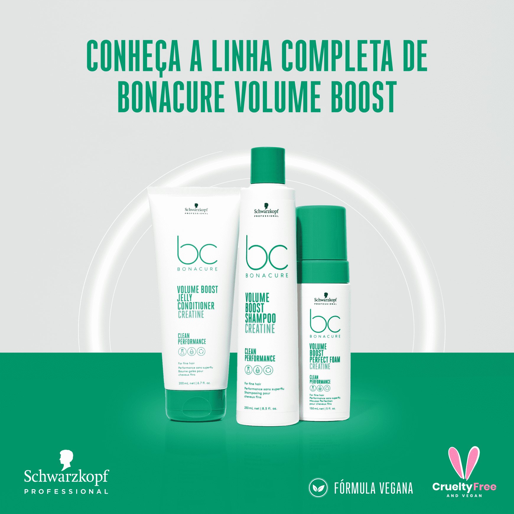 Bonacure Clean Performance Volume Boost Perfect Foam