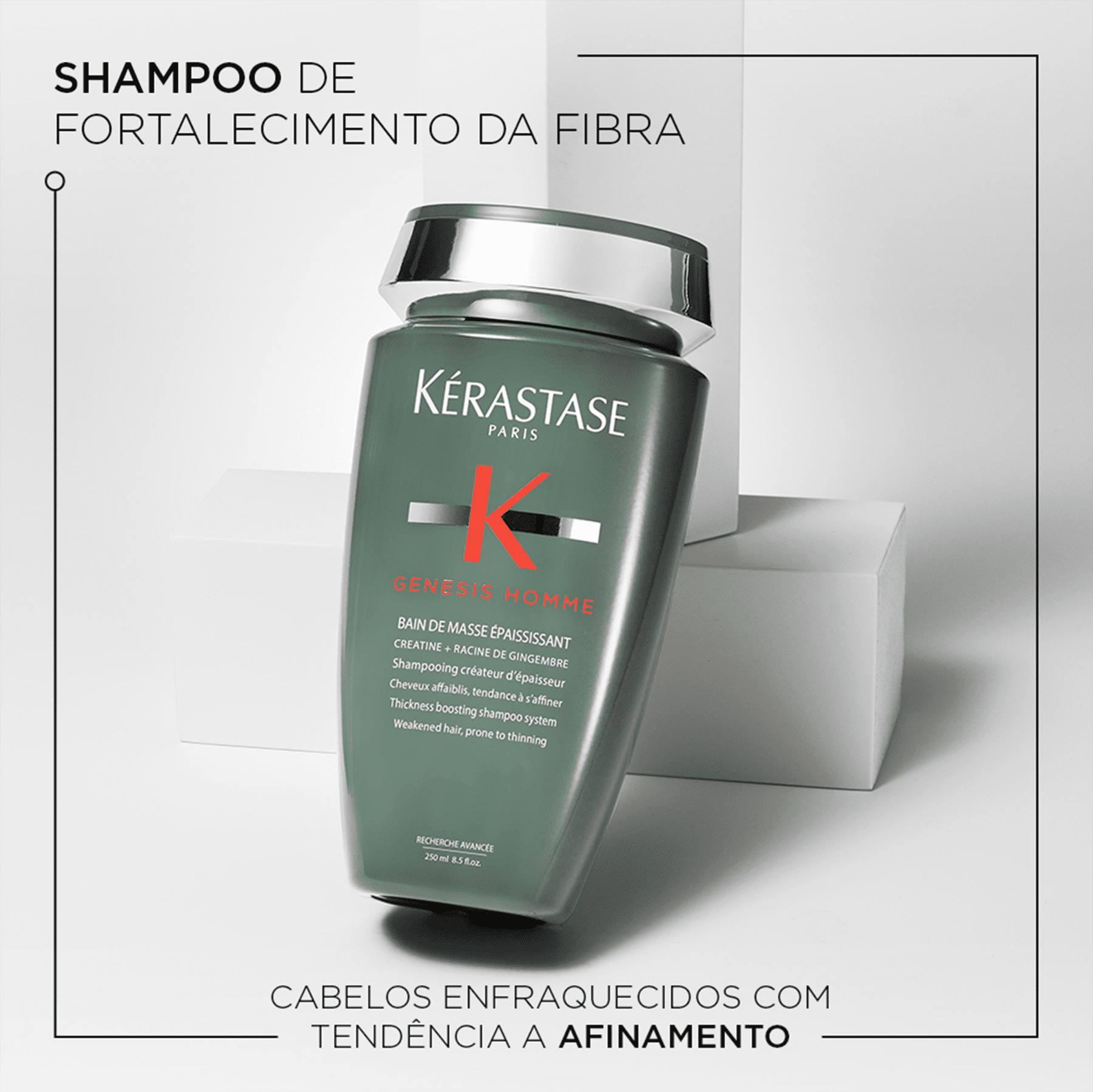 Shampoo Kérastase Genesis Homme Beleza na 