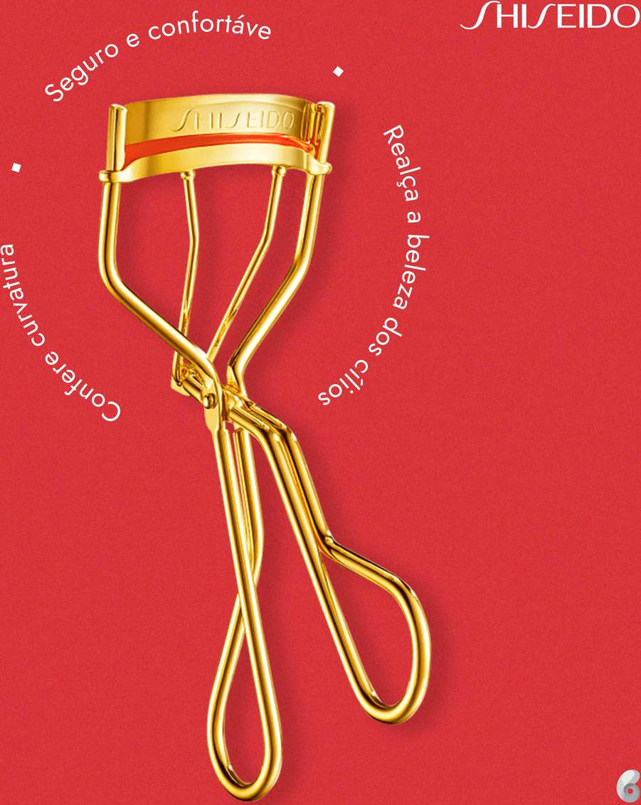 Curvador de Cílios Shiseido Eyelash Curler Limited Edition Beleza na 