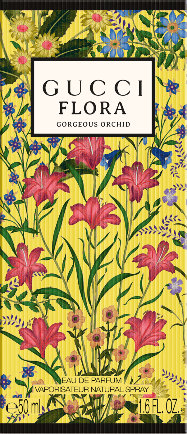 GUCCI FLORA GORGEOUS ORCHID 50ml 香水 Perfume Gucci Flora Gorgeous Orchid Feminino Eau de Parfum