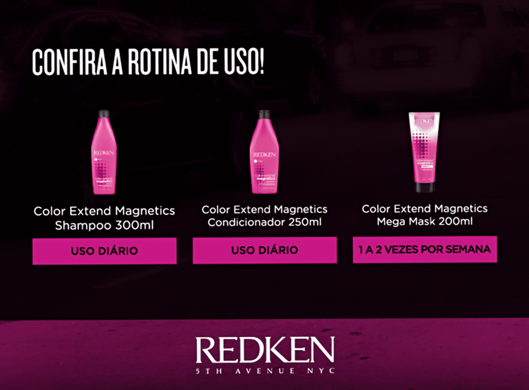 Redken Color Extend Magnetics Deep Attraction - Máscara Capilar 250ml