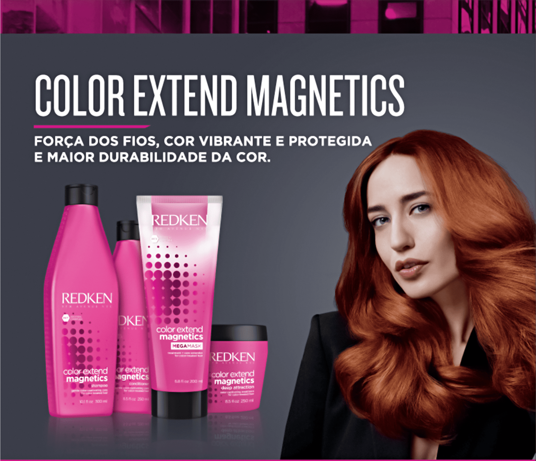 Redken Color Extend Magnetics Deep Attraction - Máscara Capilar 250ml