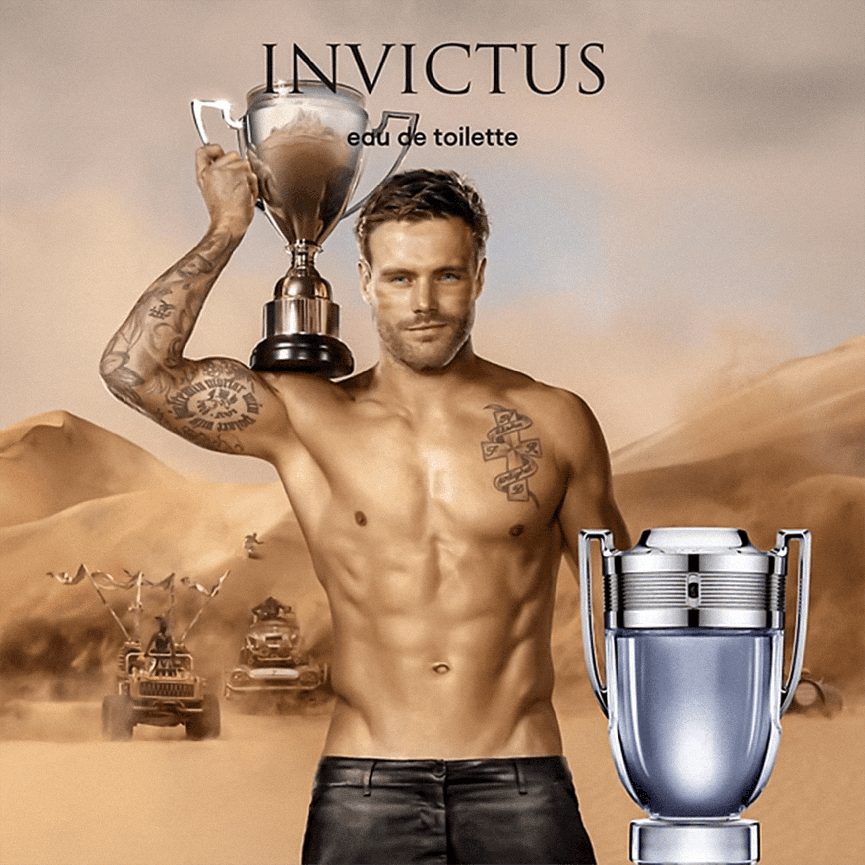 Invictus Paco Rabanne Eau de Toilette - Perfume Masculino 150ml