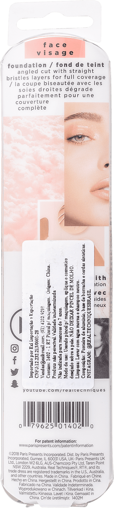 Real Techniques Foundation - Pincel para Base