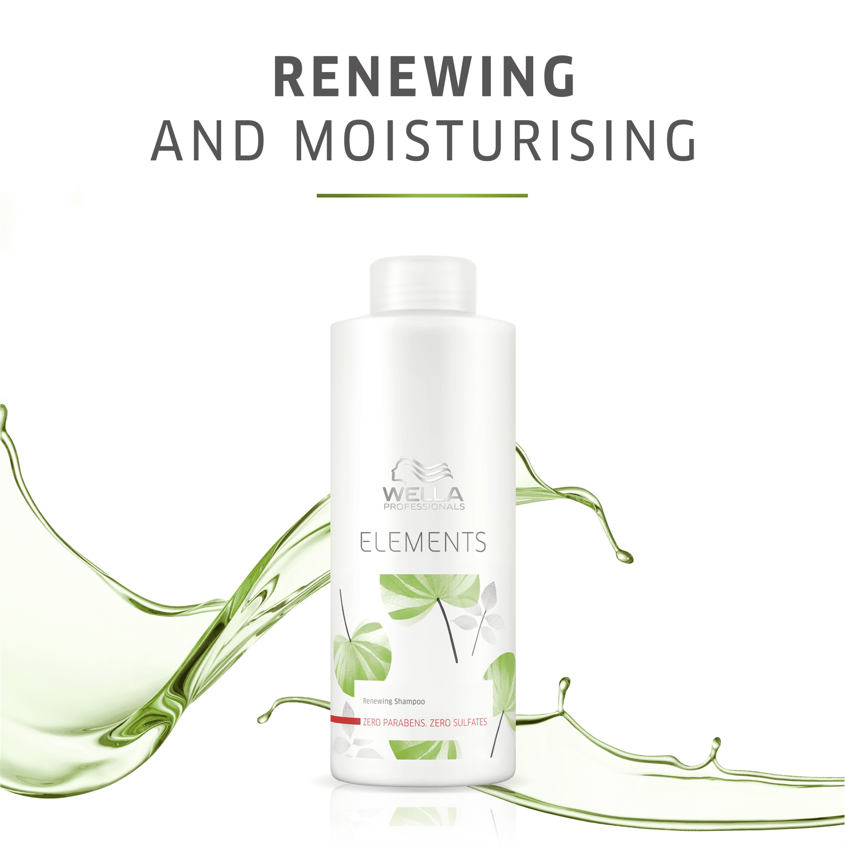 Wella Professionals Elements Renewing - Shampoo sem Sulfato 1000ml