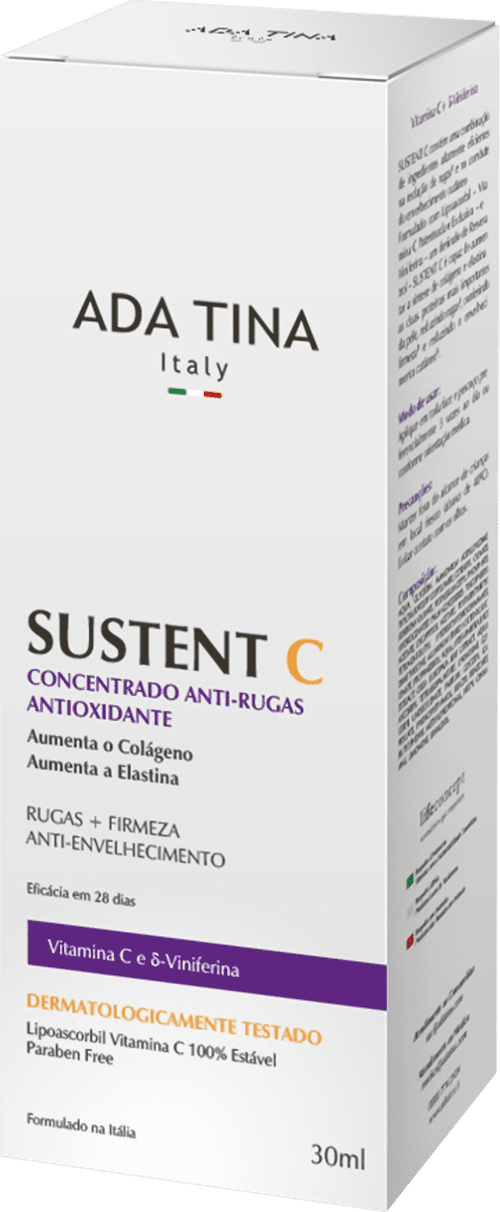 Ada Tina Sustent C - Concentrado Anti-idade 30ml