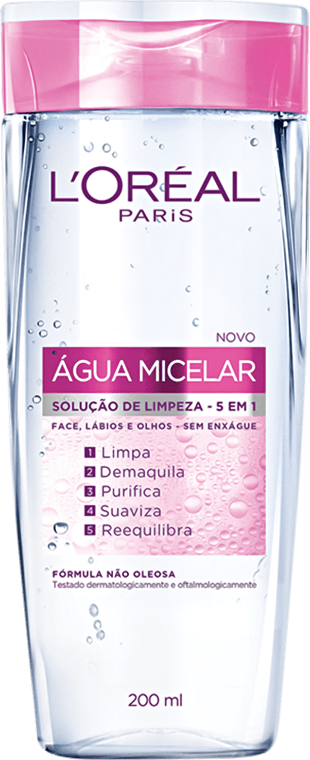 L'Oréal Paris Dermo Expertise Água Micelar 5 em 1 - Água Demaquilante 200ml