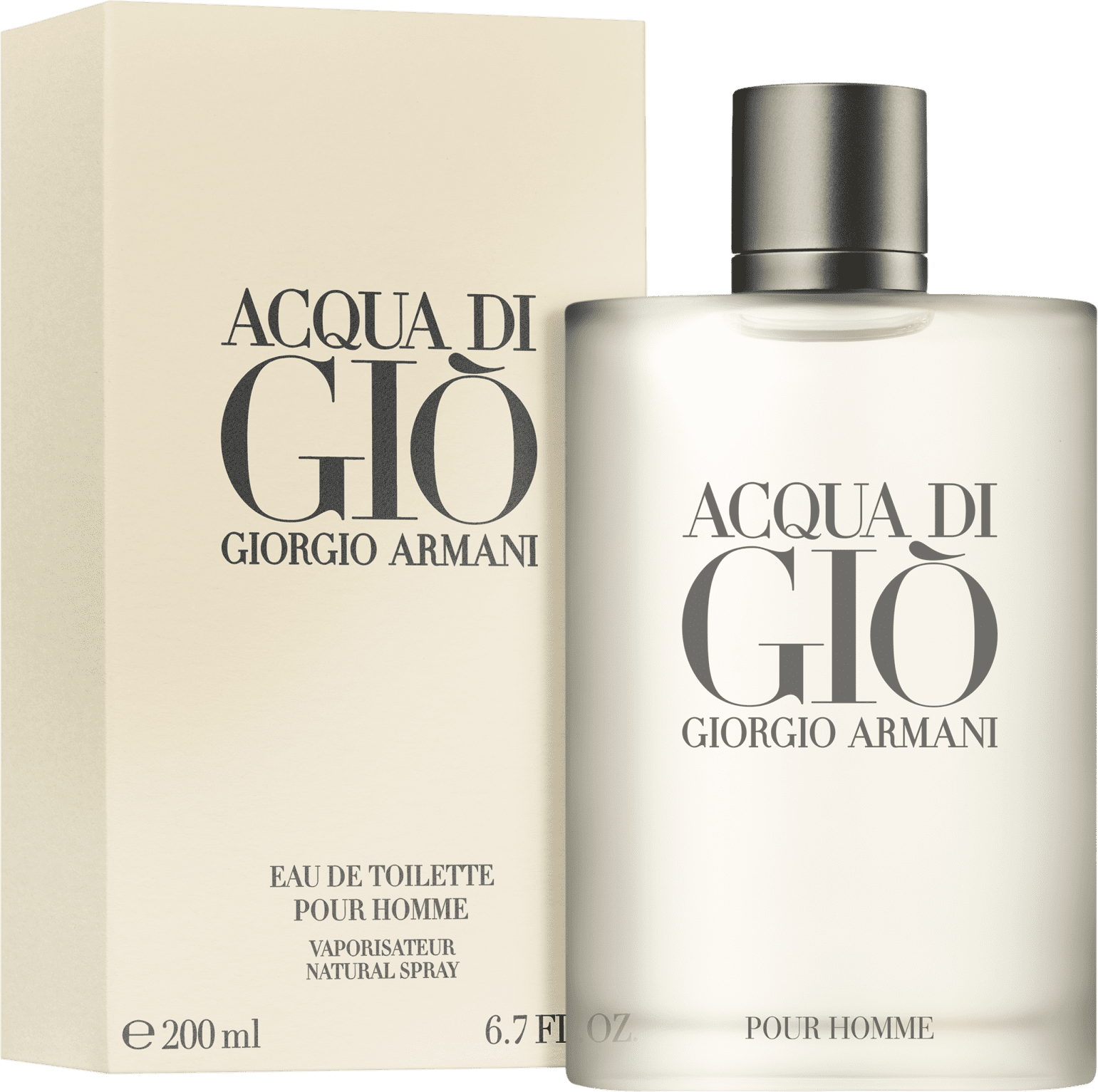 Acqua di Giò Pour Homme Giorgio Armani Eau de Toilette - Perfume Masculino 200ml