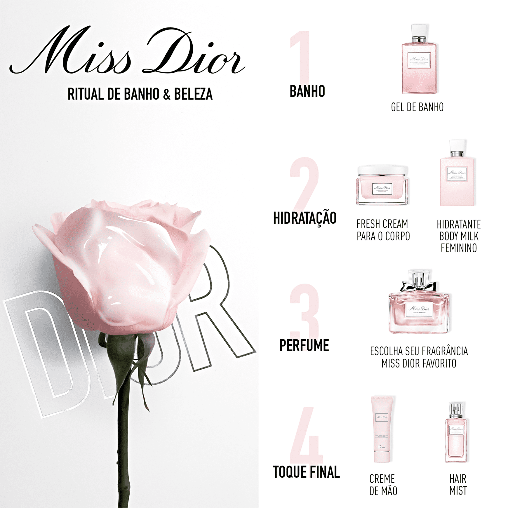 Miss Dior Nova Ed. Eau de Toilette - Perfume Feminino 50ml