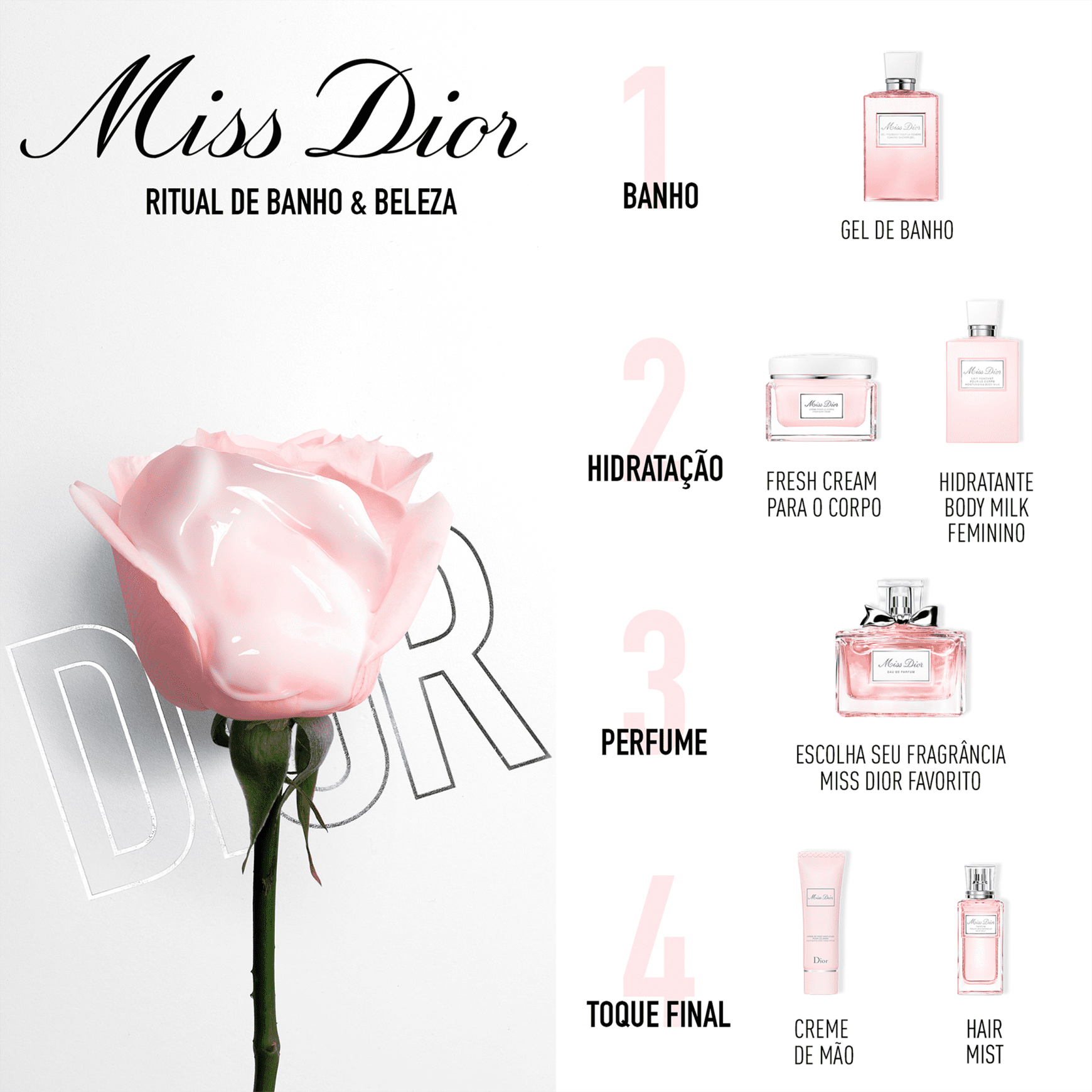 Miss DIOR Absolutely Blooming Dior Eau de Parfum - Perfume Feminino 30ml