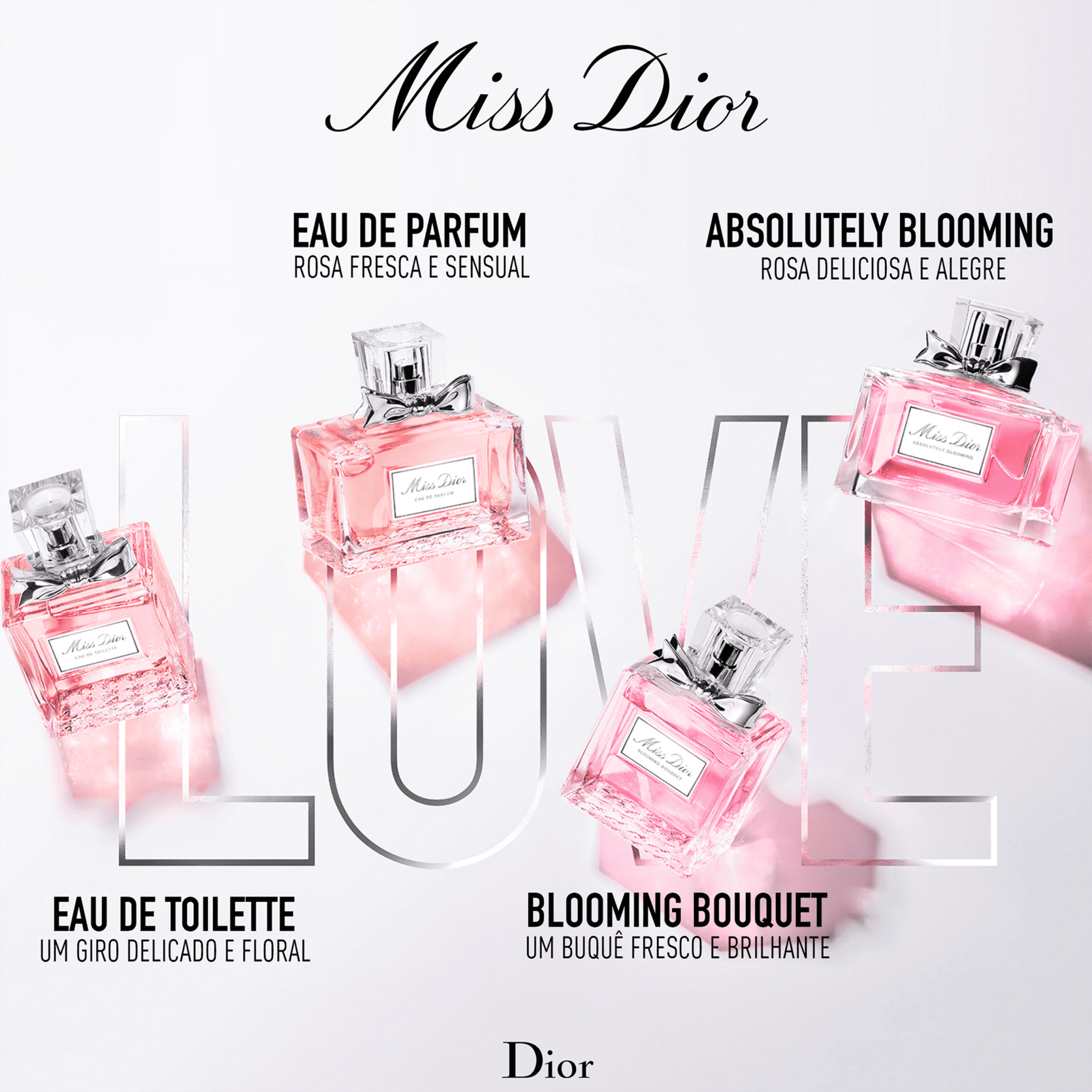 Miss DIOR Absolutely Blooming Dior Eau de Parfum - Perfume Feminino 30ml