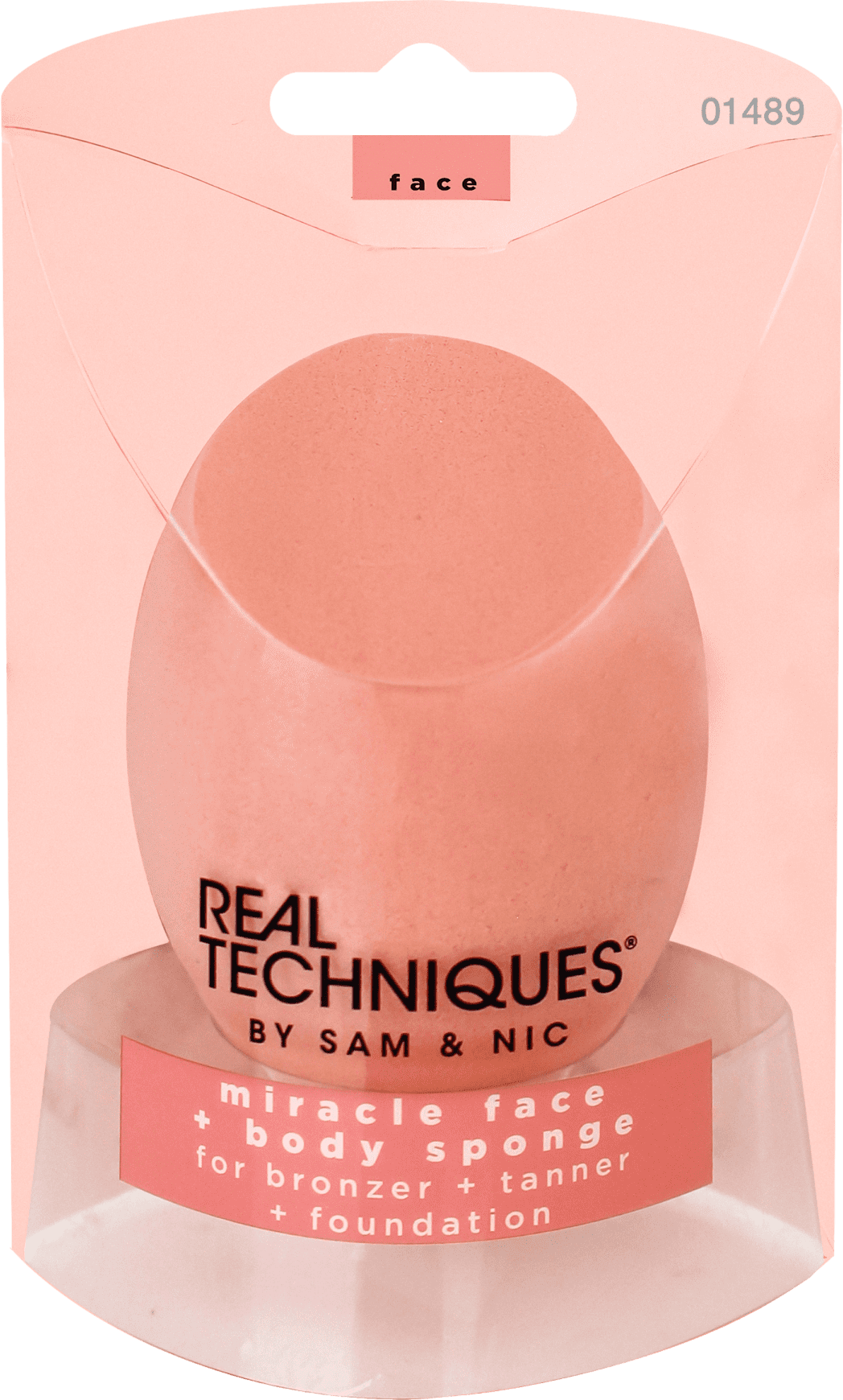 Real Techniques Miracle Face + Body - Esponja para Maquiagem