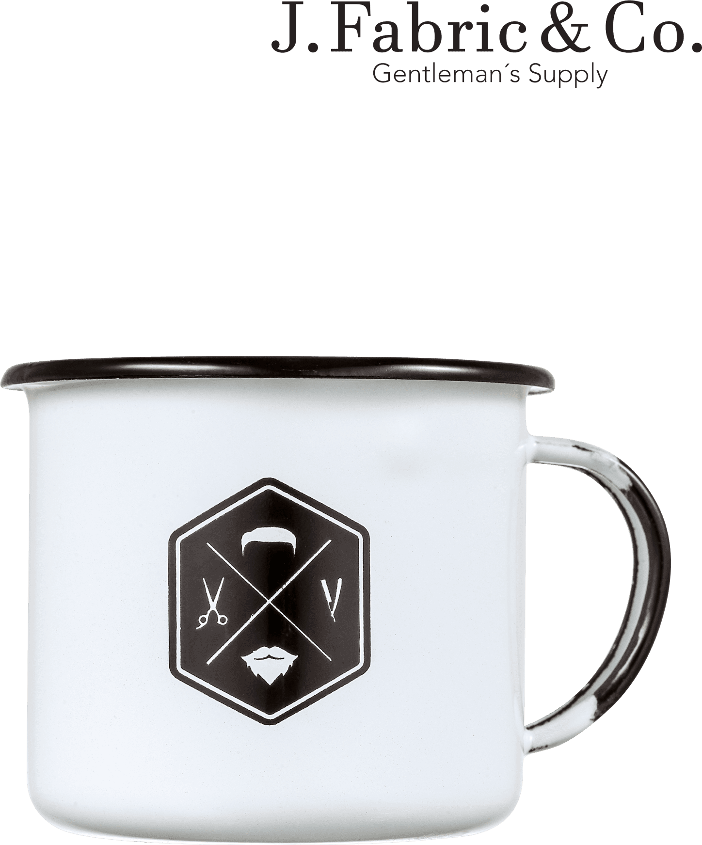 J. Fabric & Co. Iron Mug - Caneca