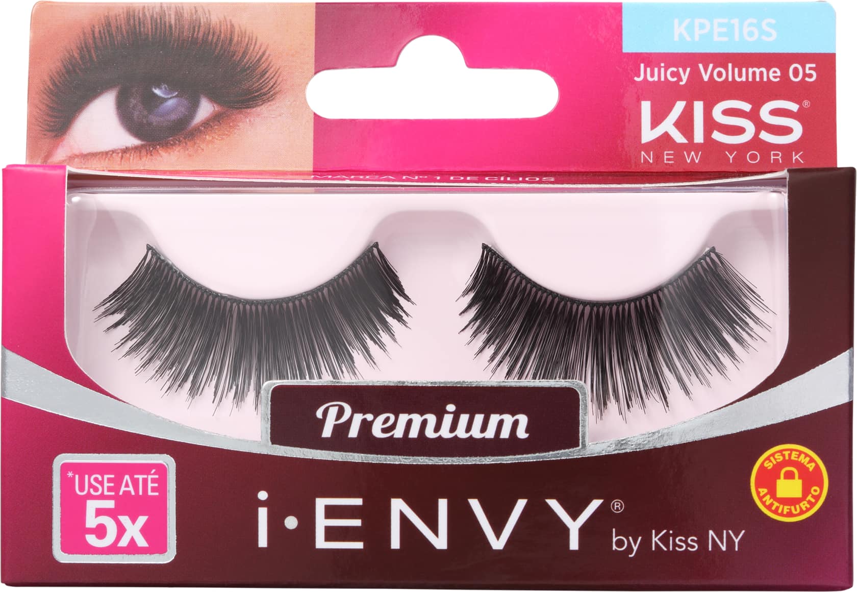 Kiss New York i-Envy Juicy Volume 05 - Cílios Postiços