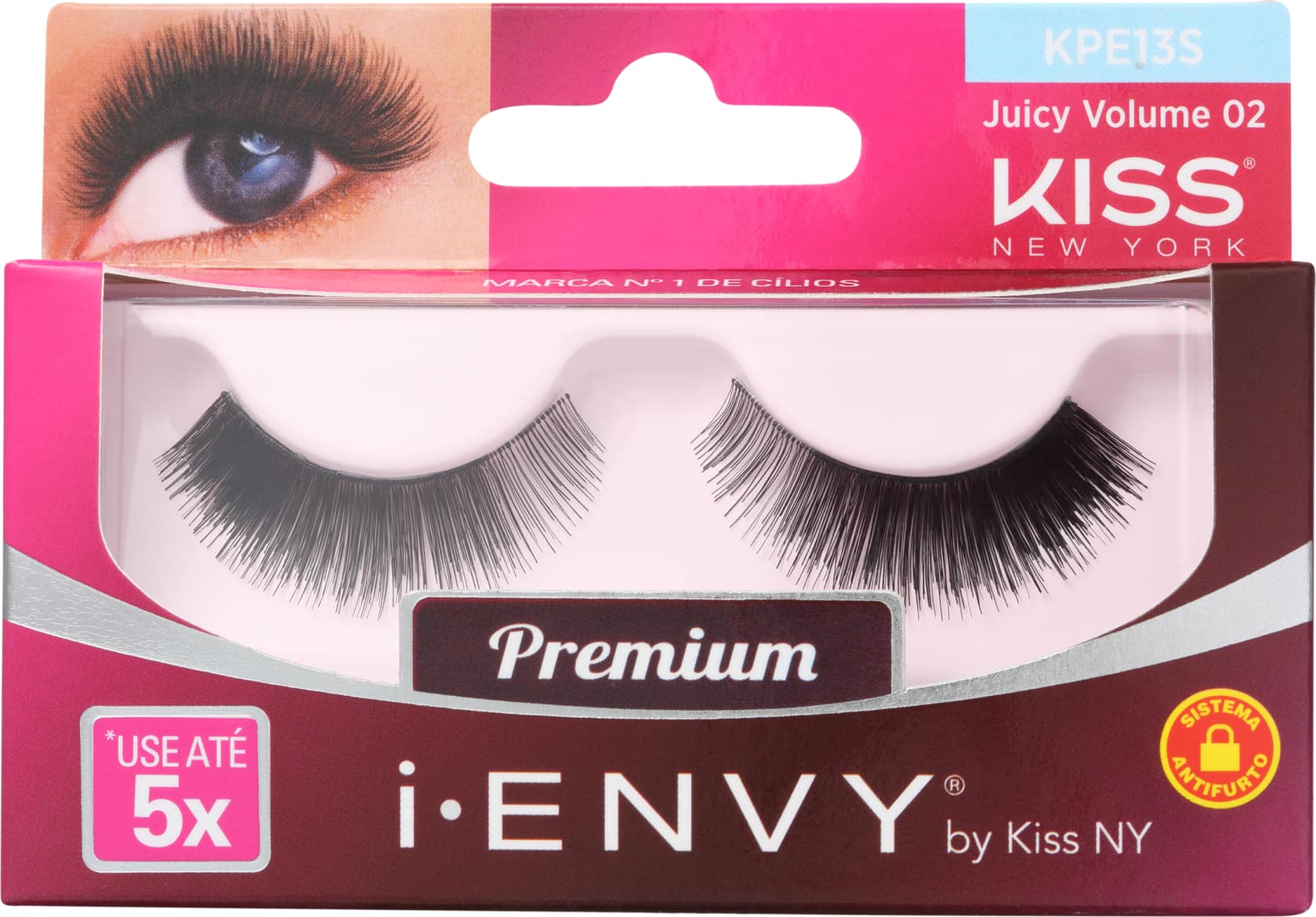Kiss New York i-Envy Juicy Volume 02 - Cílios Postiços