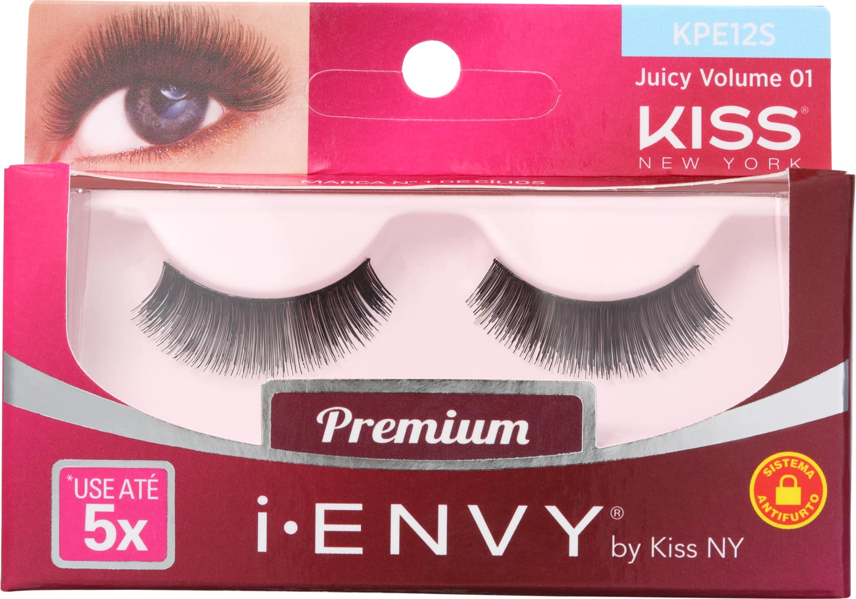 Kiss New York i-Envy Juicy Volume 01 - Cílios Postiços