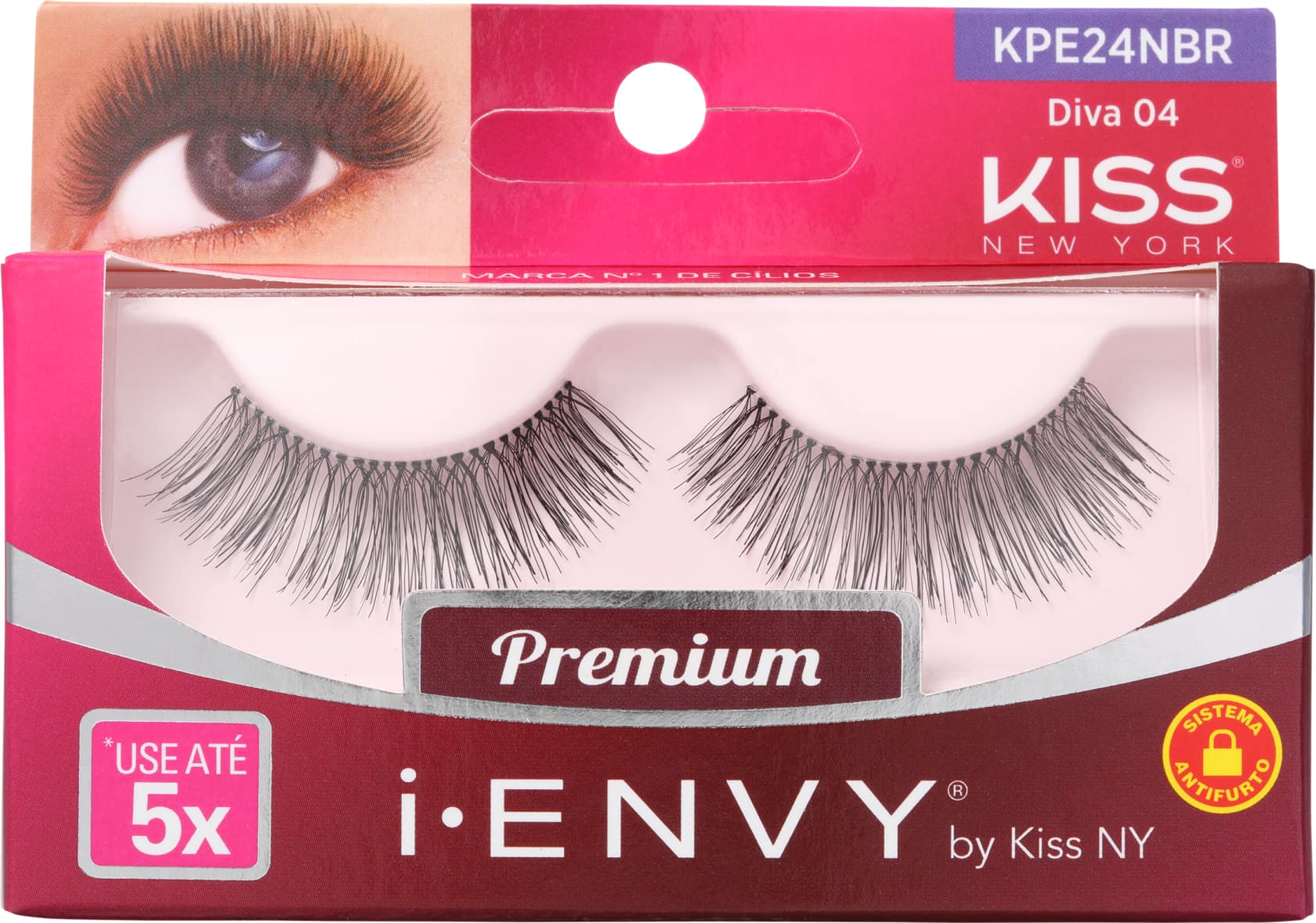 Kiss New York i-Envy Diva 04N - Cílios Postiços
