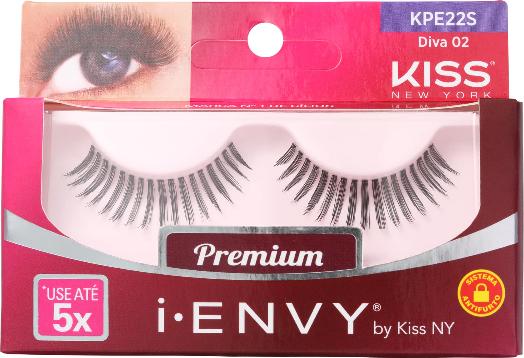 Kiss New York i-Envy Diva 02 - Cílios Postiços