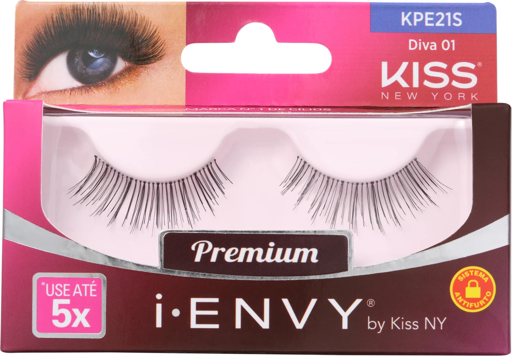 Kiss New York i-Envy Diva 01 - Cílios Postiços