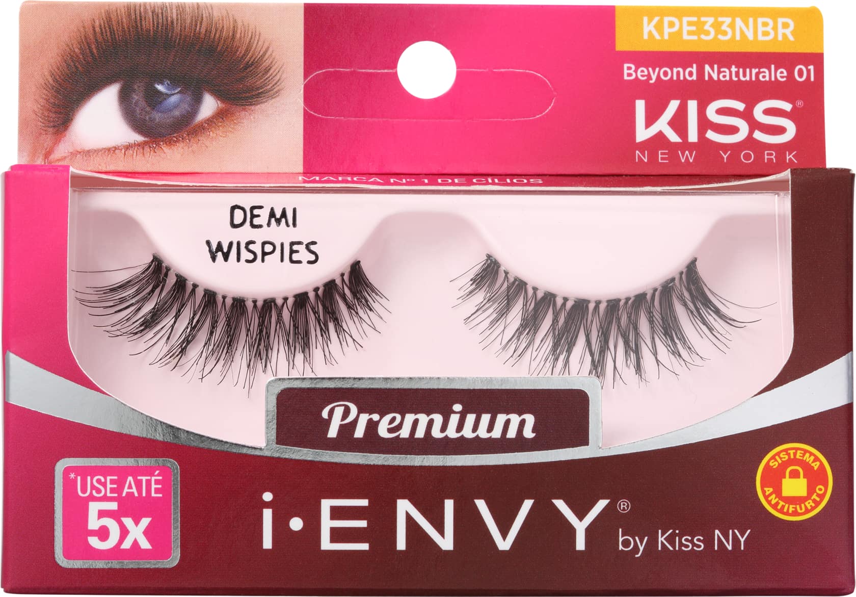 Kiss New York i-Envy Beyond Naturale 01N - Cílios Postiços
