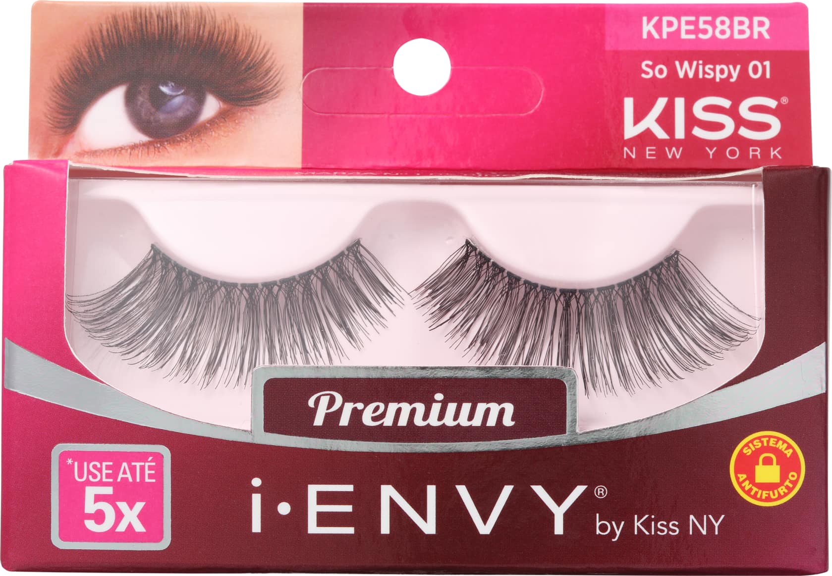 Kiss New York i-Envy So Wispy 01 - Cílios Postiços