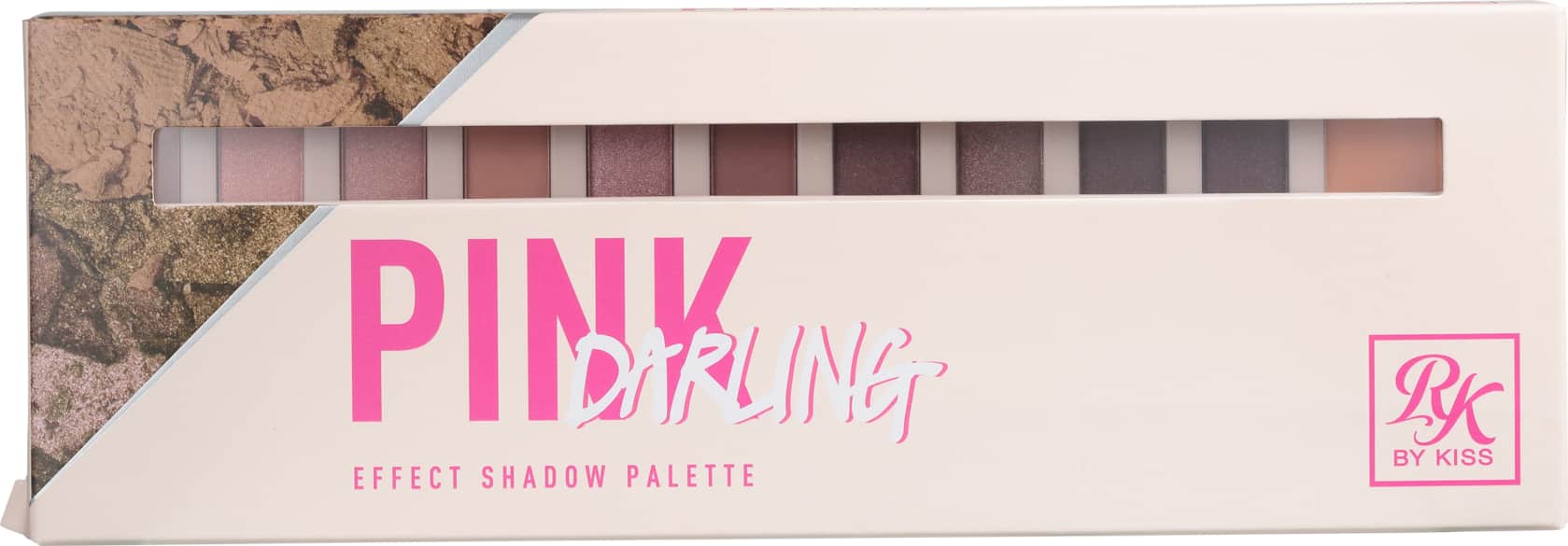 Kiss New York Ruby Kisses Pink Darling - Paleta de Sombras 6g