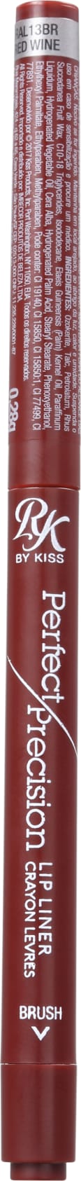 Kiss New York Ruby Kisses Perfect Precision Red Wine - Delineador Labial 0,28g