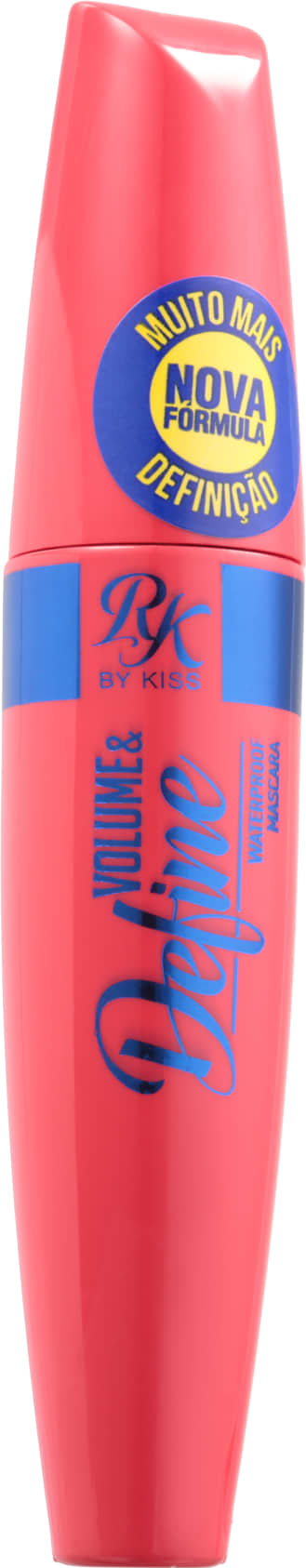 Kiss New York Ruby Kisses Volume & Define Waterproof - Máscara para Cílios 12g