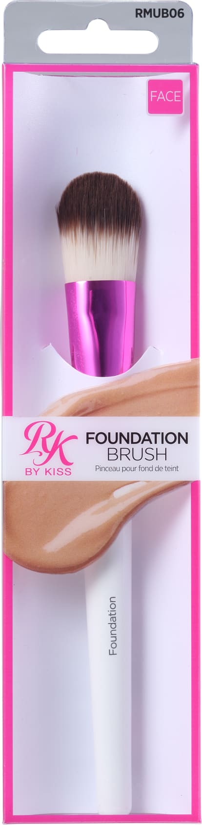Kiss New York Ruby Kisses - Pincel para Base 16g