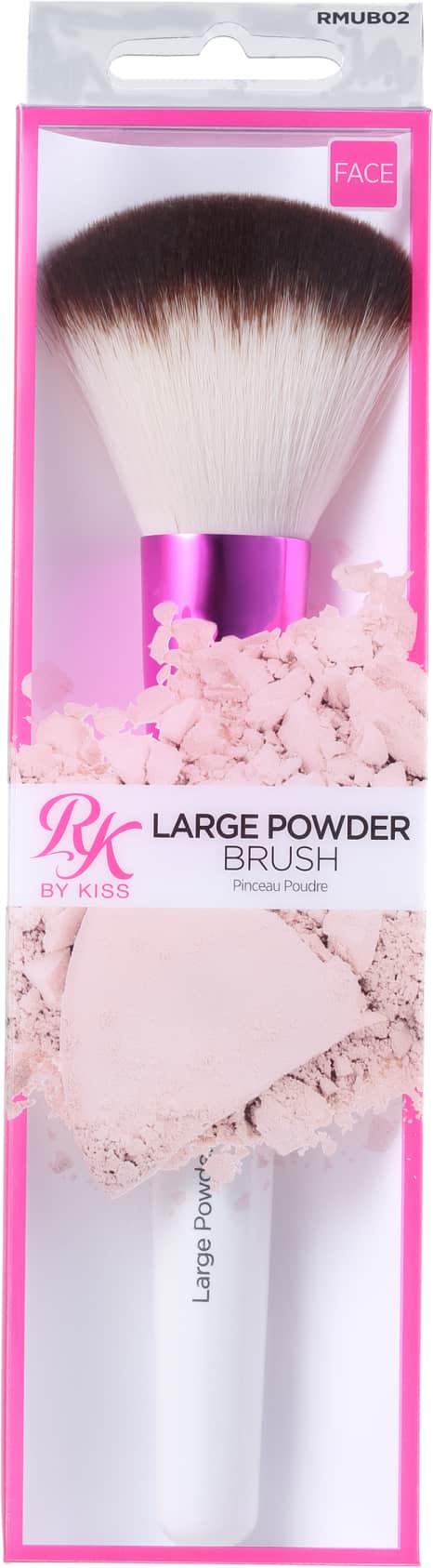 Kiss New York Ruby Kisses Large Powder - Pincel para Pó 32g