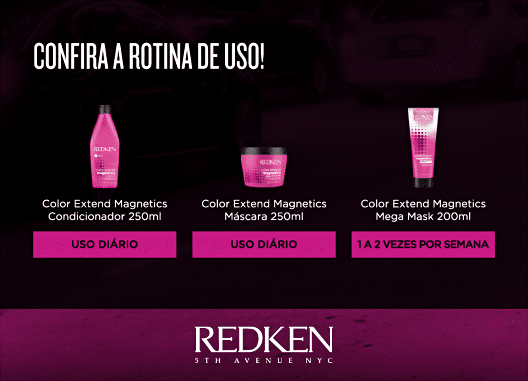 Redken Color Extend Magnetics Mega - Máscara Capilar 200ml