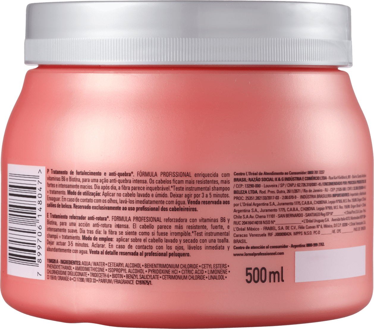 L'Oréal Professionnel Inforcer Serie Expert - Máscara 500g